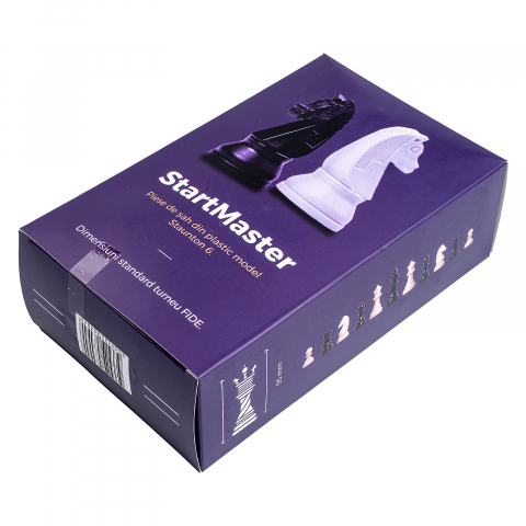 Piese sah - Pachet 20 x Piese sah plastic Start Master