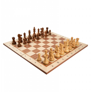 Seturi Sah - Combo set cu piese Staunton 6 Deluxe si tabla pliabila artar no. 6