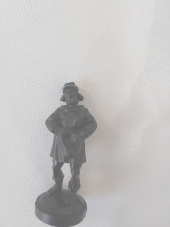 Piese rezerva - Pion negru rezerva pentru setul tematic din plastic Evul Mediu