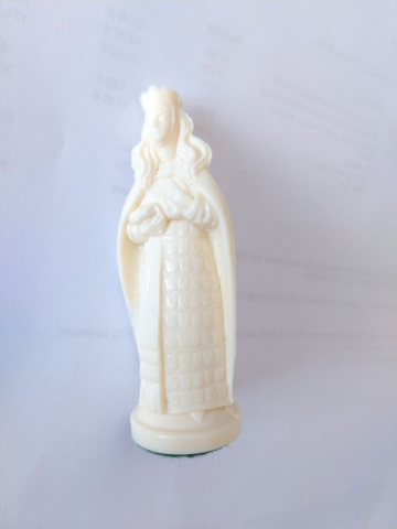 Piese rezerva - Regina alba rezerva pentru setul tematic din plastic Viking