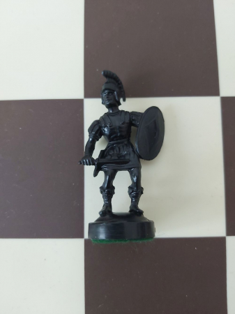 Piese rezerva - Pion Negru Rezerva pentru setul tematic din plastic Roma Antica