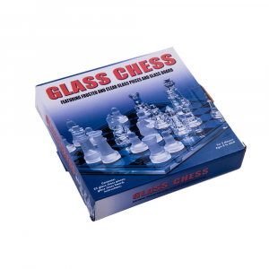 Materiale Șahiste - Set de sah din sticla