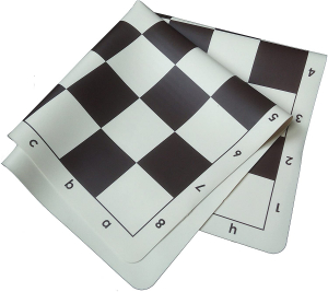 Table De Sah - Tabla de sah din silicon crem-negru, 57mm