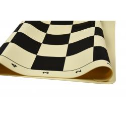 Table De Sah - Tabla de sah din silicon crem-maro, 57mm