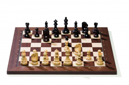 DGT - Tabla de sah electronica Turneu Rosewood (in Geanta)