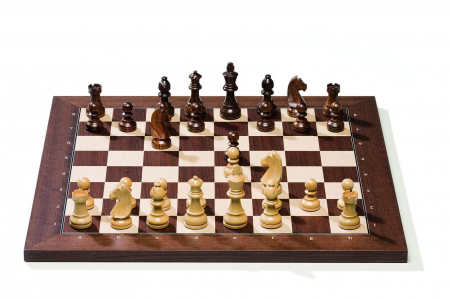 DGT - Tabla de sah electronica USB Rosewood (in cutie cadou)