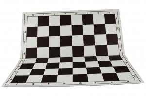 Produse Digitale - Tabla de sah pliabila PVC (alb-maro) 57 mm