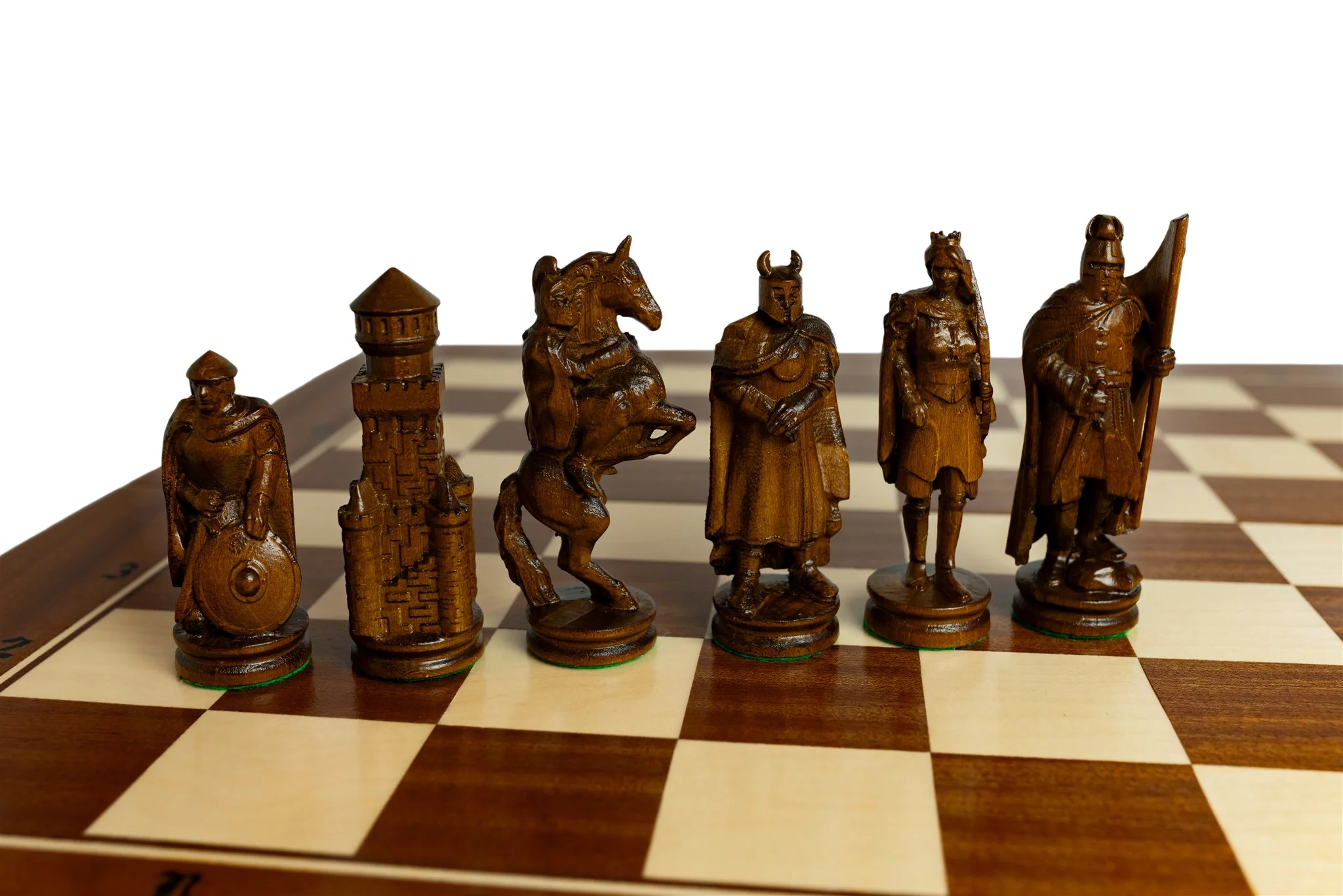 Set sah Artizanal- Cavaleri Medievali [1]