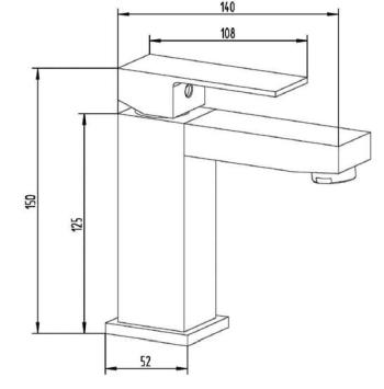 Baterie lavoar 600-6 Domino1