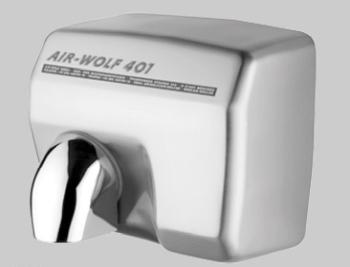 Uscator maini cu senzor, inox satinat, AIR-WOLF