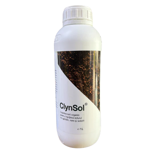 Ingrasaminte foliare - Dezinfectant Sol CLYNSOL, Organic, 1 Litru, Ingrijirea solului in Gradini, Sere, Solarii
