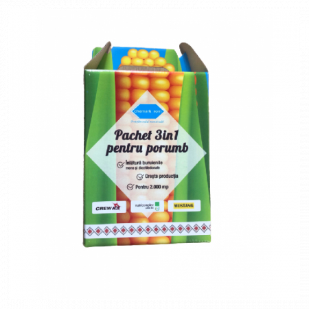 Produse de protectie a plantelor - Pachet 3 in 1 pentru Porumb 2000 MP