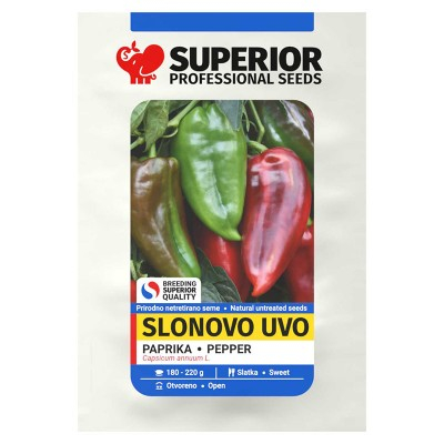 Kapia - Seminte de ardei kapia Slonovo Uvo 100 g