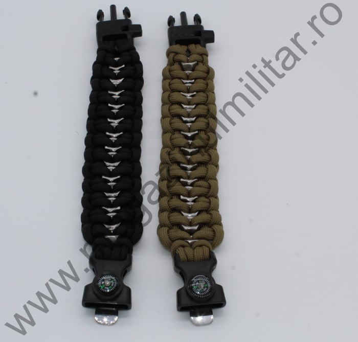 Bratara paracord supravietuire Nuts [5]