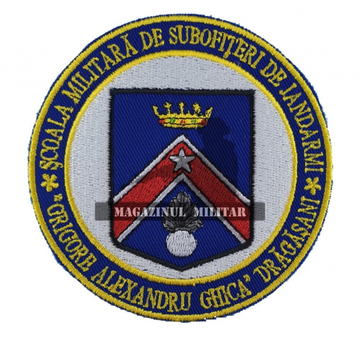 Emblema Scoala Militara de Subofiteri de Jandarmi Grigore Alexandru Ghica Dragasani [1]