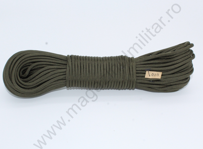 Paracord verde, rezistenta rupere 50kg [2]