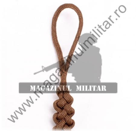 Breloc paracord supravietuire Lizzard coyote [1]