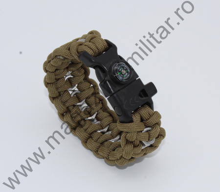 Bratara paracord supravietuire Nuts [7]