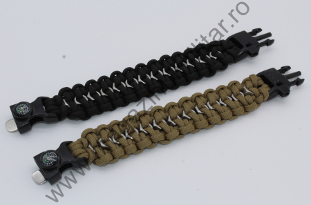Bratara paracord supravietuire Nuts [5]