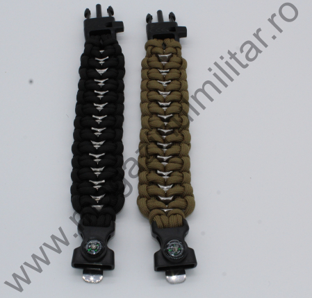 Bratara paracord supravietuire Nuts [4]