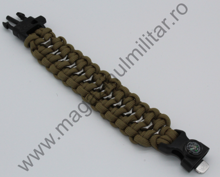 Bratara paracord supravietuire Nuts [8]
