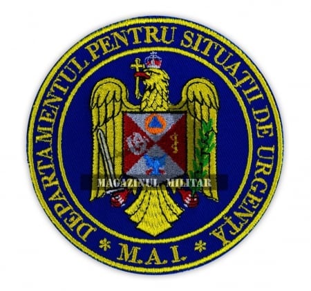 Pompieri - Ecuson Departamentul pentru Situatii de Urgenta
