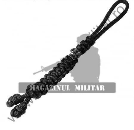 Supravietuire, outdoor - Snur (lanyard) Loopy Snake, Black