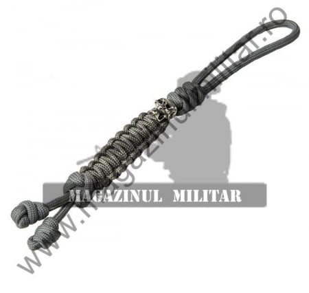 Supravietuire, outdoor - Snur (lanyard) Loopy Snake, Grey