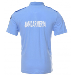 Tricou polo inscriptionat (fata+spate), cu emblema [1]