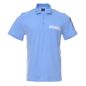 Jandarmerie - Tricou polo inscriptionat (fata+spate), cu emblema