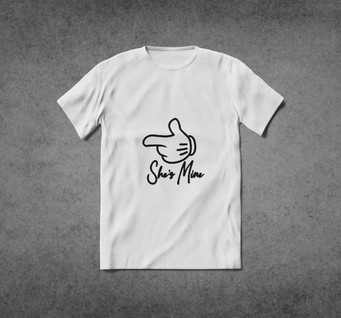 Tricou cuplu - He's/She's Mine [2]
