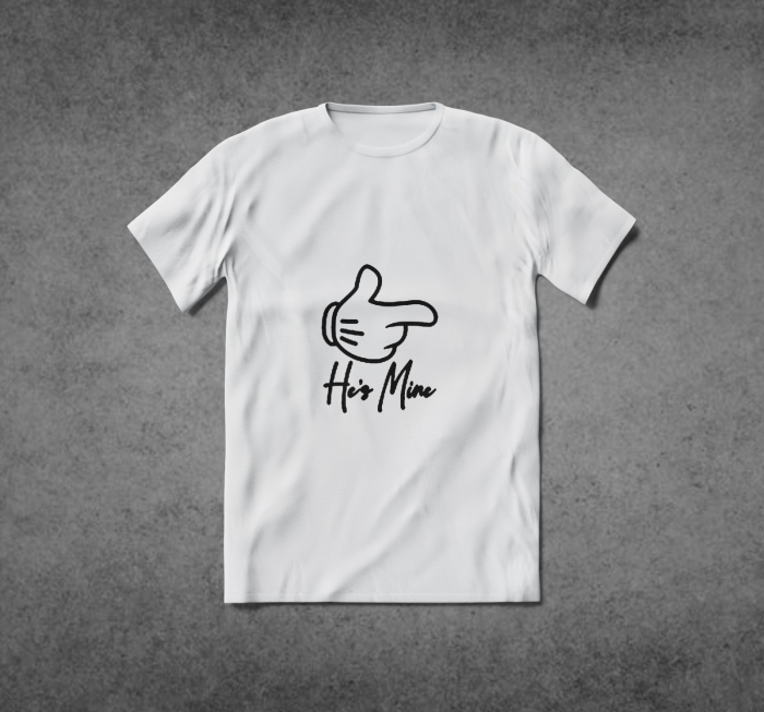 Tricou cuplu - He's/She's Mine [3]