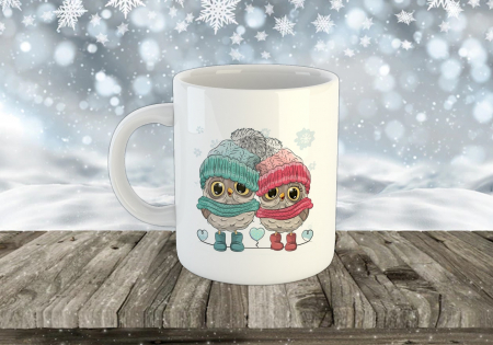 Produse - Cană Bufnite