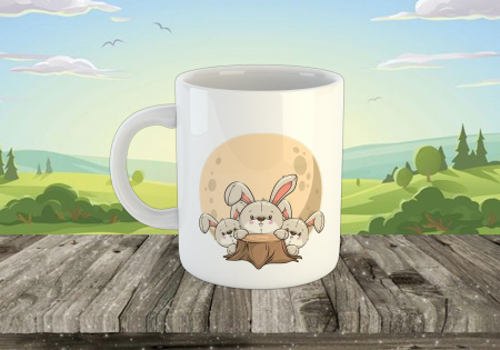 # Paște - Cană 3 Bunnies