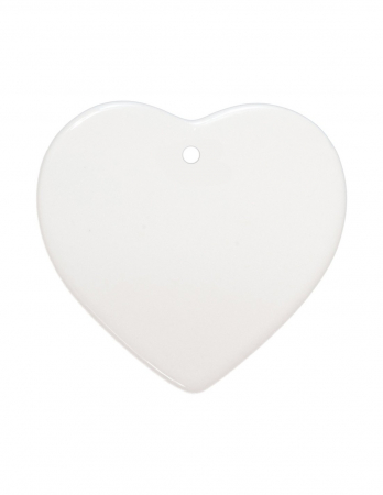 # Crăciun - Ornament ceramică personalizat pentru brad  - INIMĂ