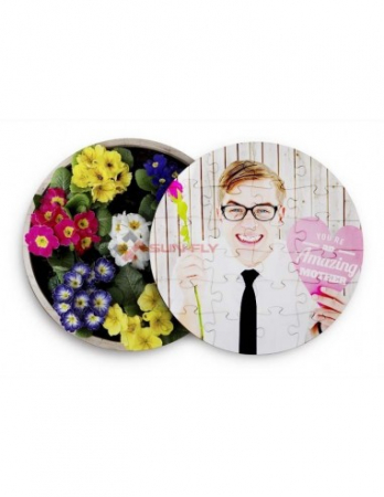 Puzzle Personalizat Rotund [1]
