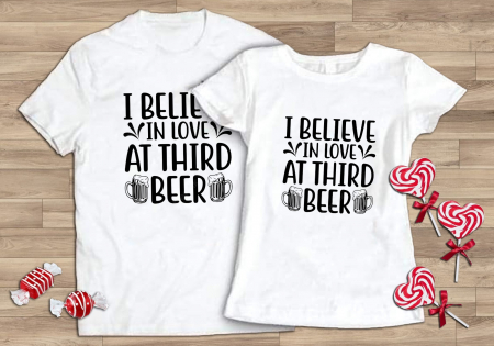 Produse - Set tricouri Love beer