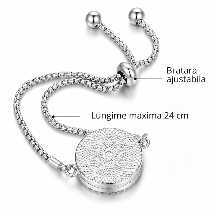 Bratara reglabila pentru uleiuri esentiale, Tree of Life [4]