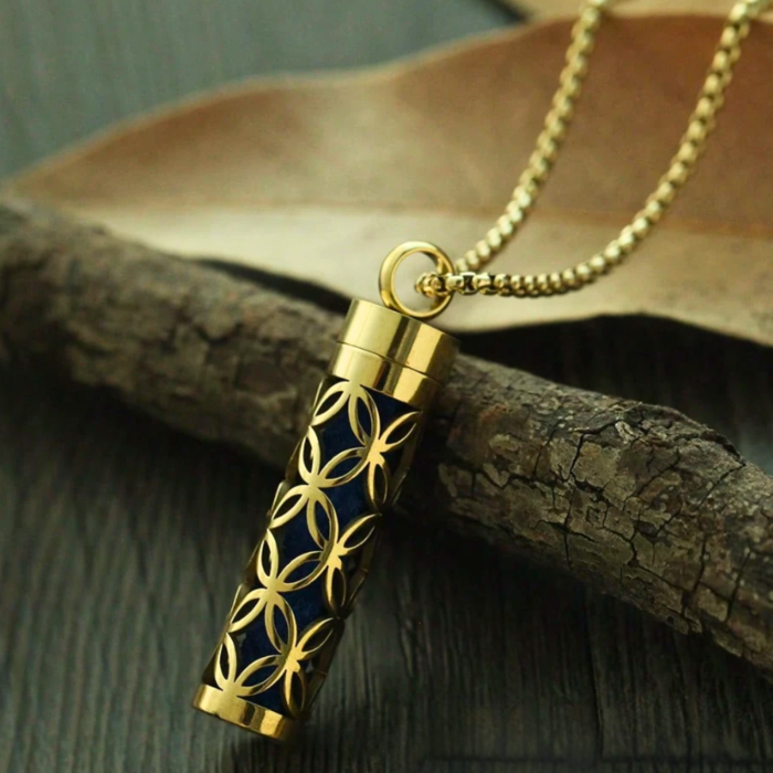 Colier aromaterapie Golden Flow [5]