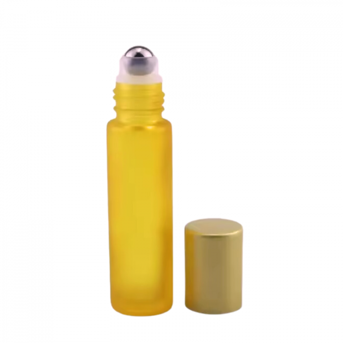 Set 5 recipiente roll-on galben mat, 10 ml [3]