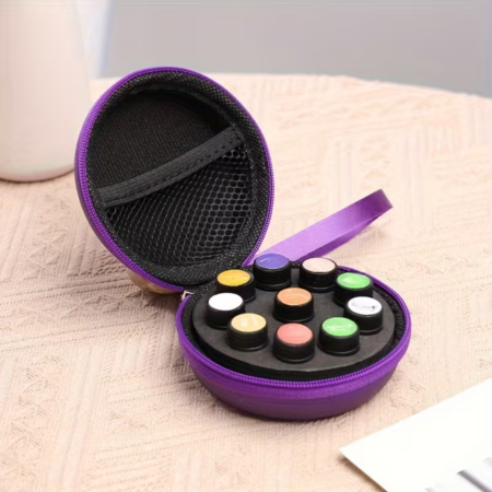 Organizator 10 mostre ulei esential Mini Violet [1]