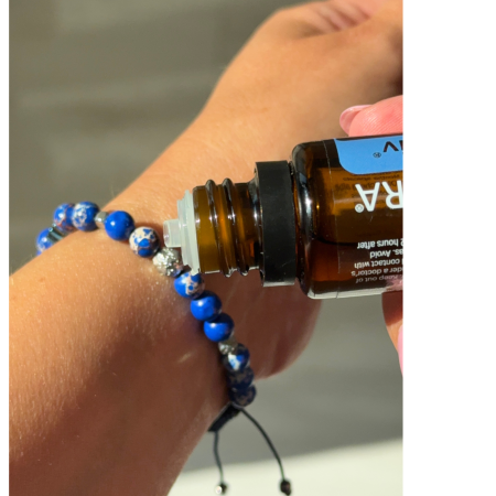 Bratara aromaterapie cu Jasp, Hematit si Lava - Beyond Blue [4]