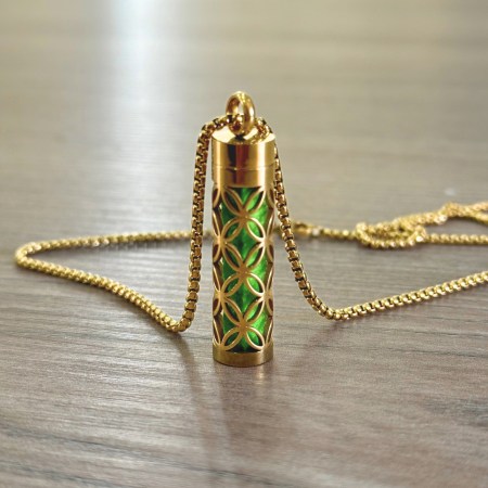 Colier aromaterapie Golden Flow [2]