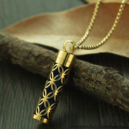 Colier aromaterapie Golden Flow [4]