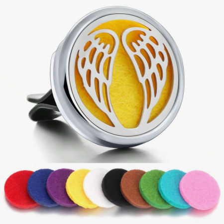 Difuzor auto pentru uleiuri esentiale - Angel Wings