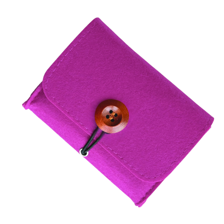 Genti si borsete - Portofel din fetru pentru uleiuri esentiale