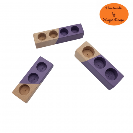 Set 3 suporturi colorate x 4 sticlute [5]