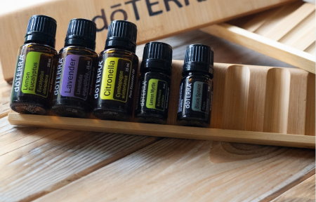 Set 3 suporturi din bambus doTERRA [1]