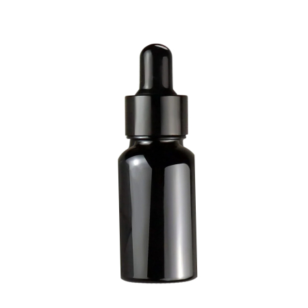 Recipiente - Sticluta neagra cu pipeta, 10 ml