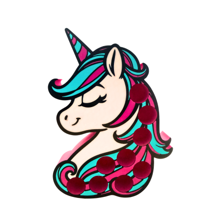 Suporturi din lemn - Suport Unicorn pentru 9 uleiuri esentiale Touch / roll-on